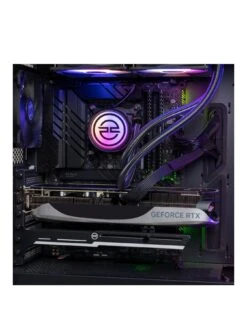 PCSpecialist Cypher P70 PC Gaming Desktop - GeForce RTX 4070, Intel Core i7, 16GB RAM, 1TB Fast SSD Storage -NARA Computer Shop VL0K8 SQ3 0000000004 BLACK SLa
