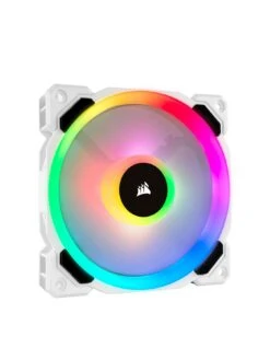 CORSAIR LL Series, White LL120 RGB, 120mm RGB LED Fan, Single Pack Fan -NARA Computer Shop VL4IZ SQ2 0000000004 BLACK SLb
