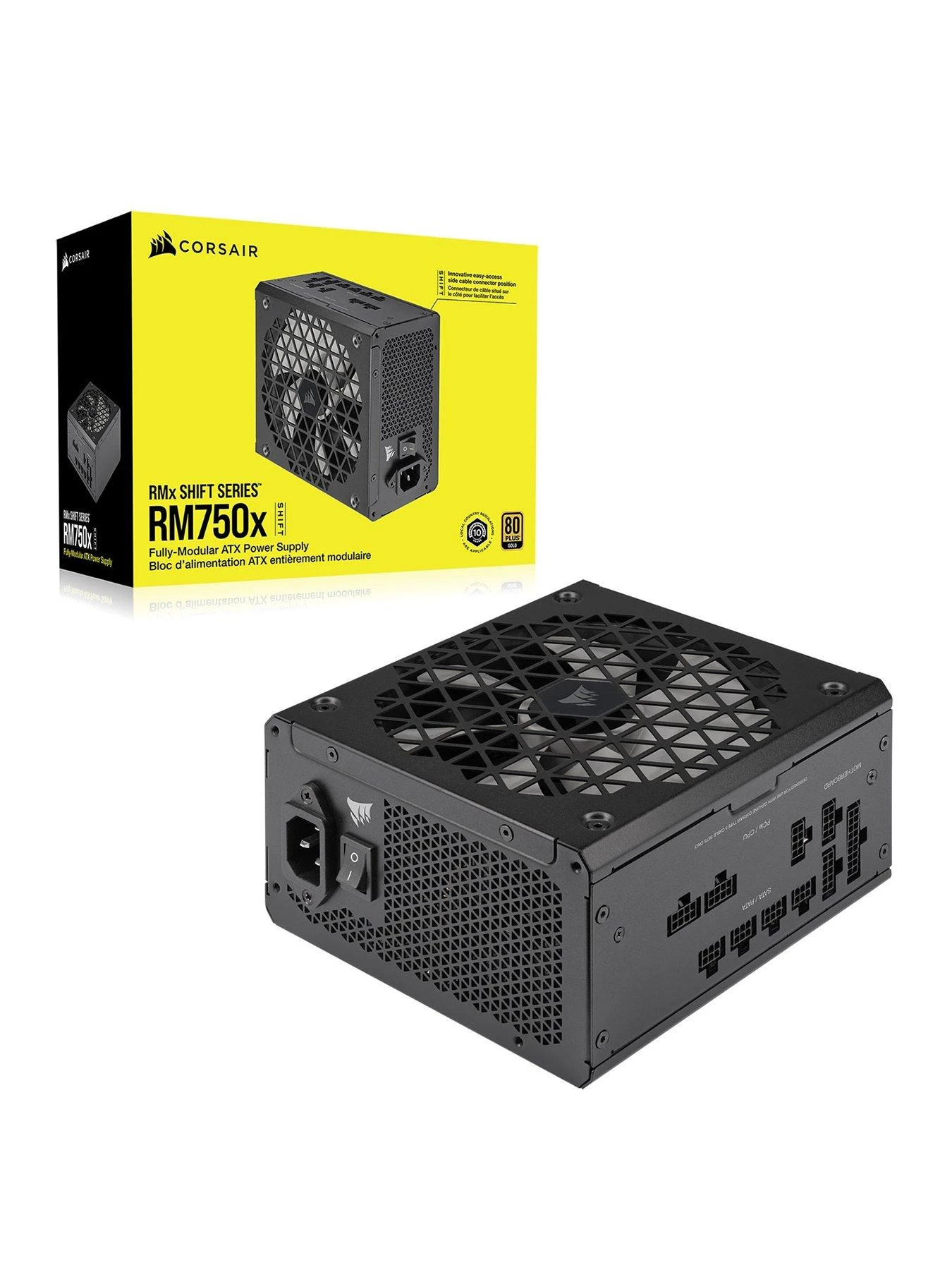 CORSAIR RMx Shift Series, RM750x, 750 Watt, Fully Modular Power Supply 3 CORSAIR RMx Shift Series, RM750x, 750 Watt, Fully Modular Power Supply