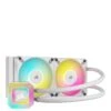 CORSAIR ICUE H100i Elite Capellix XT White, 240mm Radiator, Liquid CPU Cooler