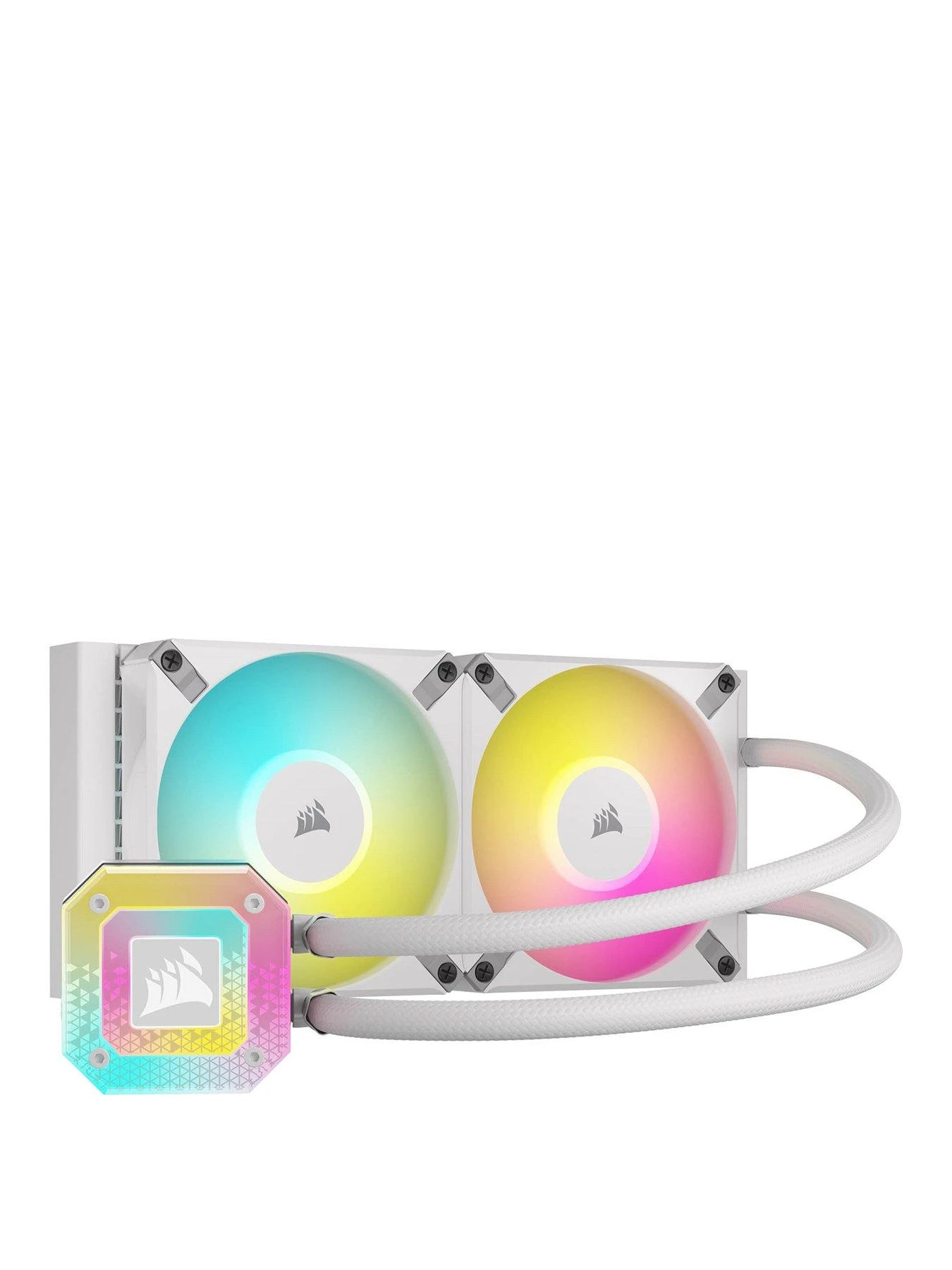 CORSAIR ICUE H100i Elite Capellix XT White, 240mm Radiator, Liquid CPU Cooler 3 CORSAIR ICUE H100i Elite Capellix XT White, 240mm Radiator, Liquid CPU Cooler