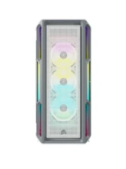 CORSAIR ICUE 5000T RGB Tempered Glass Mid-Tower Smart Case, White Gaming Desktop Case -NARA Computer Shop VL4JH SQ3 0000000004 BLACK SLa