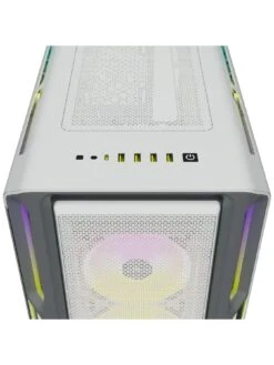 CORSAIR ICUE 5000T RGB Tempered Glass Mid-Tower Smart Case, White Gaming Desktop Case -NARA Computer Shop VL4JH SQ5 0000000004 BLACK SLd1