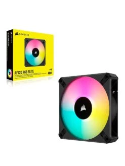 CORSAIR AF Elite Series, AF120 RGB Elite, Single Pack Fan -NARA Computer Shop VL4JI SQ3 0000000004 BLACK SLa