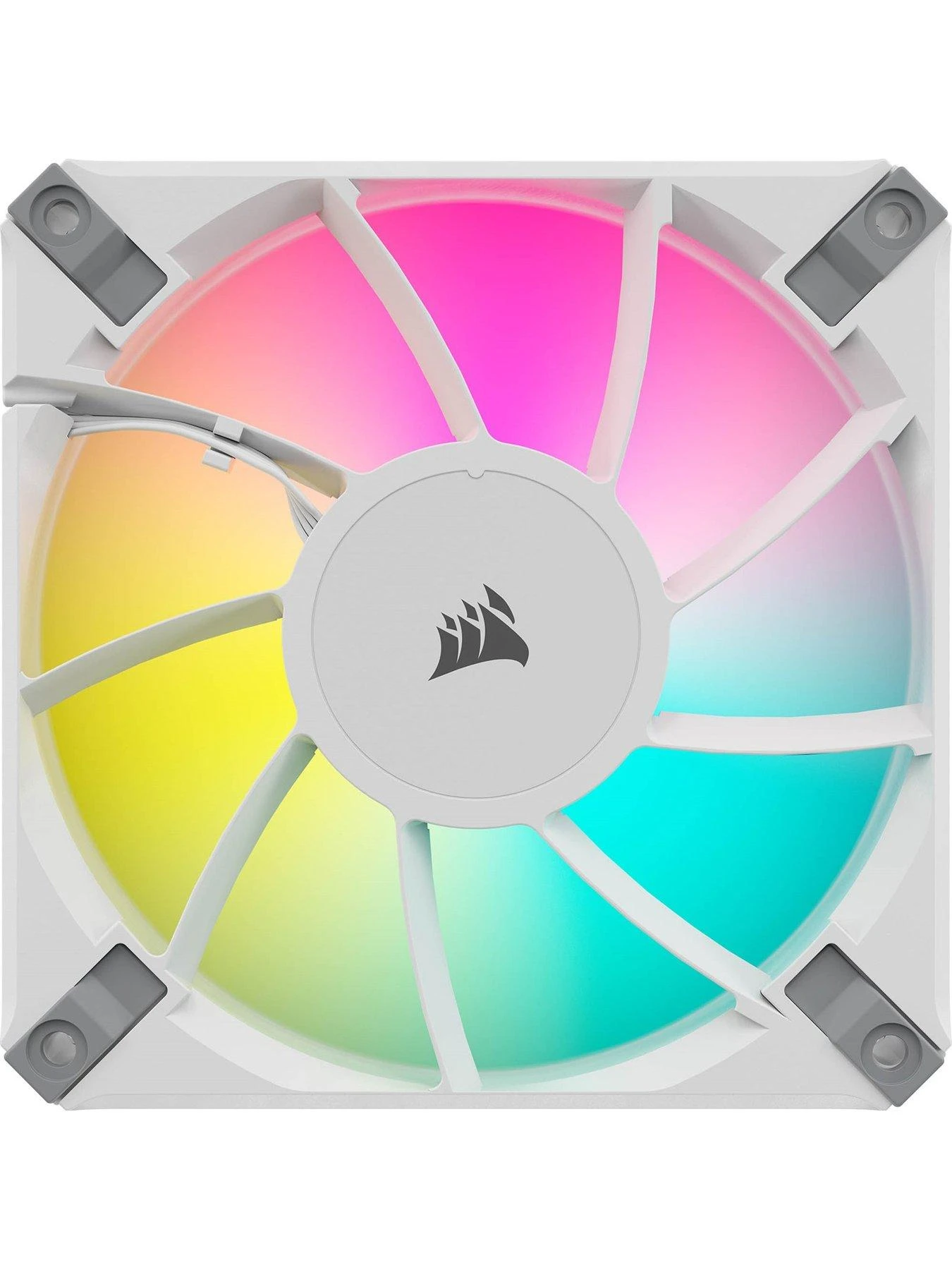 CORSAIR AF Elite Series, AF120 RGB ELITE WHITE, Single Pack Fan 7 CORSAIR AF Elite Series, AF120 RGB ELITE WHITE, Single Pack Fan - Image 5