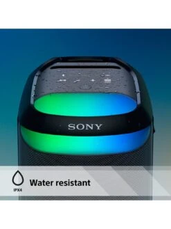 Sony SRS-XV800 Wireless Party Speaker With Powerful 360° Sound And MEGA BASS - 25 Hours Battery Life, Portable, Lighting, Karaoke - Black -NARA Computer Shop VL6QB SQ7 0000000004 BLACK SLd3