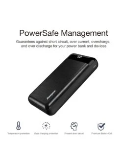 Energizer 30,000mAh Power Bank With LCD Display Provides Up To 108 Hours Extra On Your Smartphone!! -NARA Computer Shop VL94E SQ4 0000000004 BLACK SLd