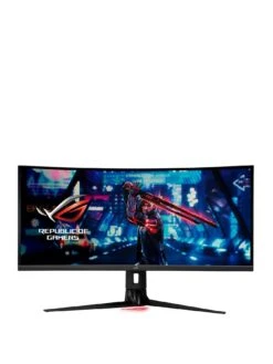 Asus ROG Strix XG349C Curved Gaming Monitor - 34-inch UWQHD (3440 X 1440), Overclockable 180Hz