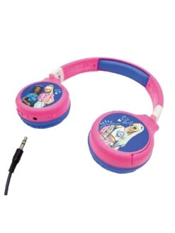 Barbie 2 In 1 Bluetooth And Wired Comfort Foldable Headphones With Kids Safe Volume -NARA Computer Shop VLIK8 SQ4 0000000099 N A SLd1