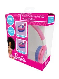 Barbie 2 In 1 Bluetooth And Wired Comfort Foldable Headphones With Kids Safe Volume -NARA Computer Shop VLIK8 SQ6 0000000099 N A SLd3