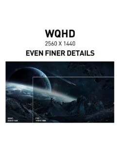 MSI Optix MAG342CQR 34 Inch, Quad HD, 144Hz, Adaptive-Sync, HDR Ready, 1500R Curved Gaming Monitor -NARA Computer Shop VLY2Z SQ7 0000000004 BLACK SLd3