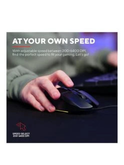 Trust GXT109 Felox Gaming Mouse 10 Trust GXT109 Felox Gaming Mouse -NARA Computer Shop VLY35 SQ2 0000000004 BLACK SLb