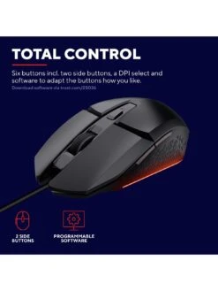 Trust GXT109 Felox Gaming Mouse 12 Trust GXT109 Felox Gaming Mouse -NARA Computer Shop VLY35 SQ4 0000000004 BLACK SLd
