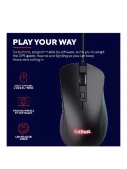 Trust GXT924W Ybar+ Gaming Mouse White 10 Trust GXT924W Ybar+ Gaming Mouse White -NARA Computer Shop VLY3C SQ3 0000000013 WHITE SLa