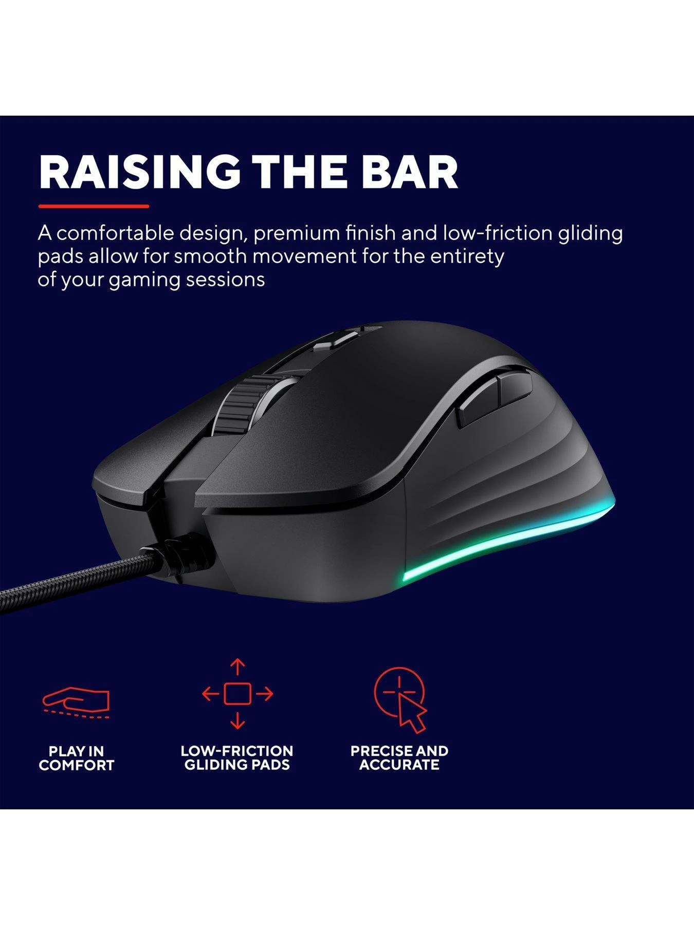 Trust GXT924W Ybar+ Gaming Mouse White 6 Trust GXT924W Ybar+ Gaming Mouse White - Image 4