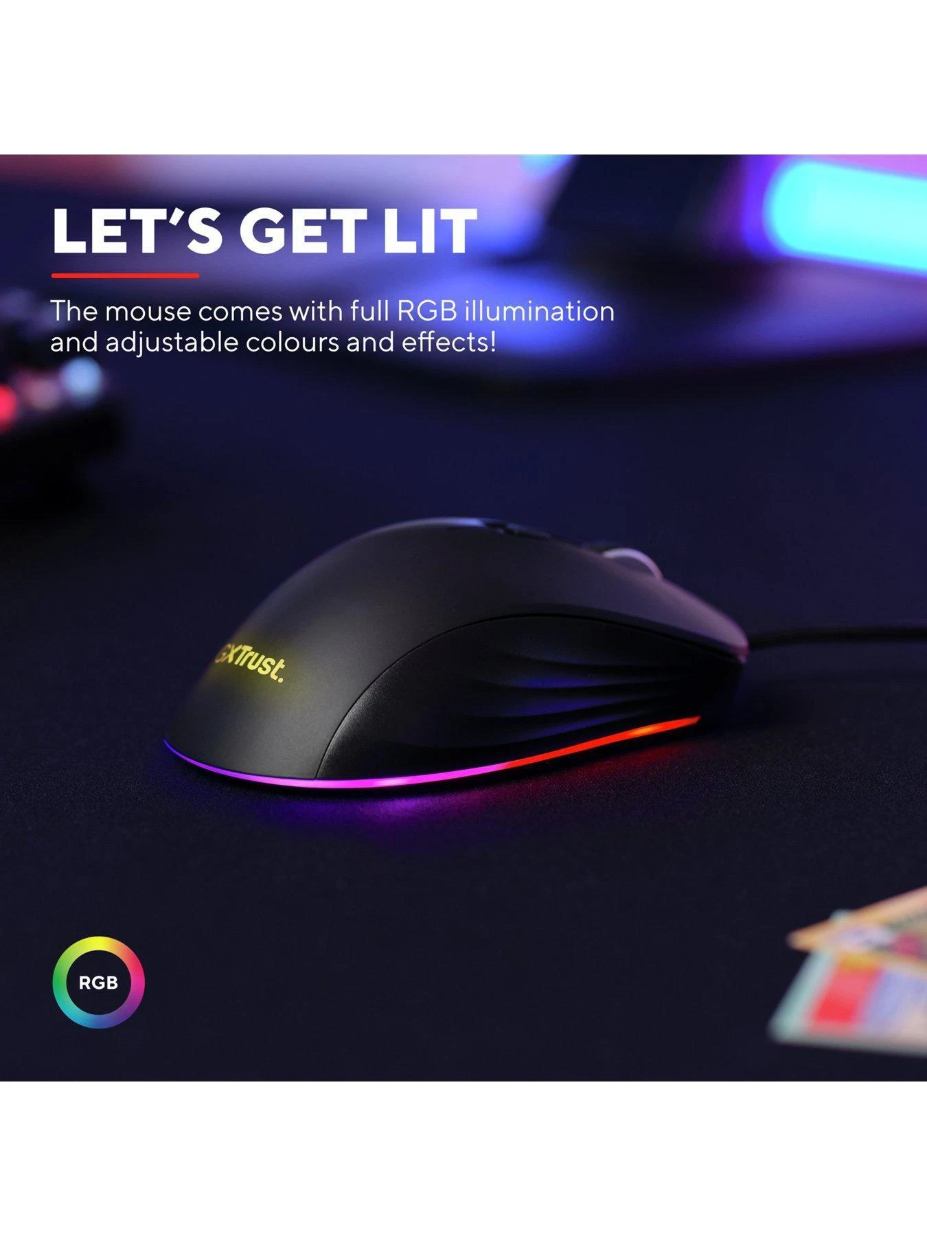 Trust GXT924W Ybar+ Gaming Mouse White 7 Trust GXT924W Ybar+ Gaming Mouse White - Image 5