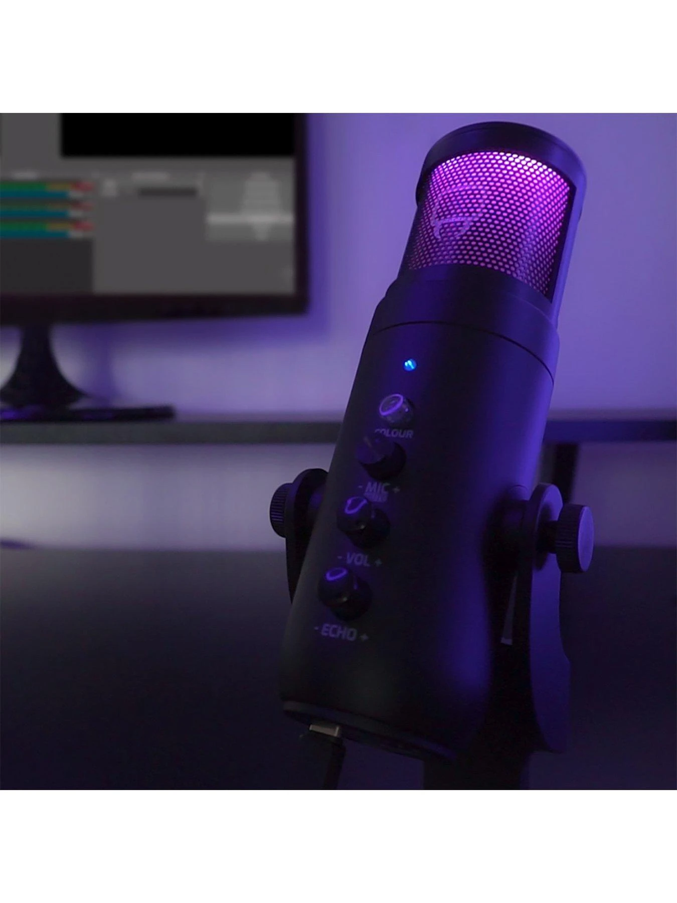 Venom Led Streaming Microphone 8 Venom Led Streaming Microphone - Image 6