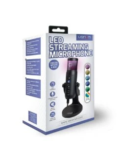 Venom Led Streaming Microphone 15 Venom Led Streaming Microphone -NARA Computer Shop VM4QM SQ7 0000000088 NO COLOR SLd3