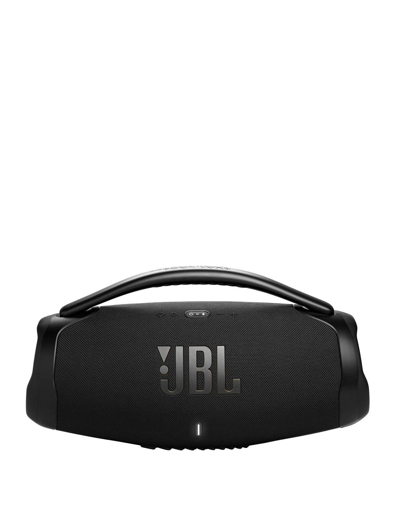 JBL Boombox3 WiFi, Portable Speaker With Wi-Fi And Bluetooth, IP67, USB Charge Out And Dolby Atmos Sound. UK Plug Only 3 JBL Boombox3 WiFi, Portable Speaker With Wi-Fi And Bluetooth, IP67, USB Charge Out And Dolby Atmos Sound. UK Plug Only