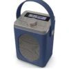 Majority Little Shelford Portable DAB/DAB+ And FM Radio With Bluetooth, Alarm & Sleep Timer - Blue & Grey -NARA Computer Shop VMBMX SQ1 0000000020 BLUE SLf