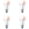 WiZ E27 Smart Bulbs 4-Pack Bundle -NARA Computer Shop VME1D SQ1 0000000029 MULTI SLf
