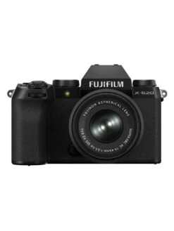 Fujifilm X-S20 Mirrorless Digital Camera Kit Inc XC15-45mm Lens, System Bag And 64GB SD Card - Black -NARA Computer Shop VMYX7 SQ7 0000000004 BLACK SLd3