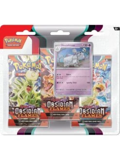 Pokemon Scarlet & Violet 3 Obsidian Flames 3-Pack Display  -NARA Computer Shop VN0MR SQ3 0000000099 N A SLd