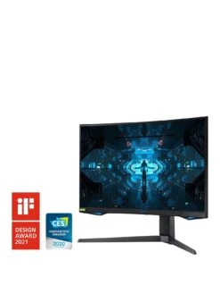 Samsung Odyssey G75T 32-inch QHD 240HZ Curved Gaming Monitor -NARA Computer Shop VN556 SQ2 0000000004 BLACK SLb