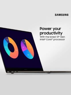 Samsung Galaxy Book 3 Laptop - 15.6in FHD, Intel Core I7, 8GB RAM, 512GB SSD - Graphite -NARA Computer Shop VN55M SQ5 0000000035 SILVER SLd1