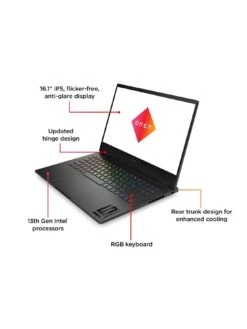 HP OMEN 16-wf0005na Laptop - 16in FHD, GeForce RTX 4070, Intel Core I7, 16GB RAM, 1TB SSD - Black 13 HP OMEN 16-wf0005na Laptop - 16in FHD, GeForce RTX 4070, Intel Core I7, 16GB RAM, 1TB SSD - Black -NARA Computer Shop VN6XQ SQ4 0000000004 BLACK SLd