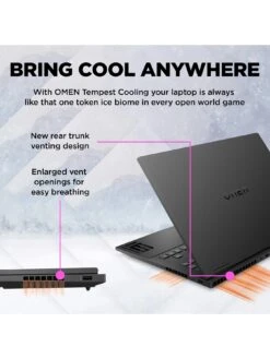 HP OMEN 16-wf0005na Laptop - 16in FHD, GeForce RTX 4070, Intel Core I7, 16GB RAM, 1TB SSD - Black 14 HP OMEN 16-wf0005na Laptop - 16in FHD, GeForce RTX 4070, Intel Core I7, 16GB RAM, 1TB SSD - Black -NARA Computer Shop VN6XQ SQ5 0000000004 BLACK SLd1