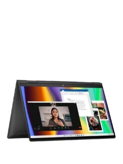 HP ENVY X360 15-fh0000na  - 15.6in FHD Touchscreen, AMD Ryzen 7, 16GB RAM, 512GB SSD - Black
