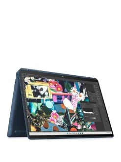 HP Spectre X360 14-ef2019na Laptop - 13.5in FHD+ Touchscreen, Intel Core I5, 16GB RAM, 512GB SSD, With Optional Microsoft Family (1 Year) - Blue