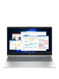 HP 15-fc0008na Laptop - 15.6in FHD, AMD Ryzen 5, 8GB RAM, 256GB SSD, with Optional Microsoft 365 Family (12 Months) - Silver -NARA Computer Shop VN71M SQ3 0000000035 SILVER SLa