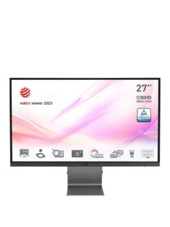 MSI Modern MD271UL 27 Inch 4K UHD Monitor - 60Hz, IPS, USB Type-C