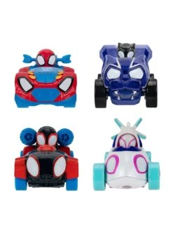 Spiderman Spidey & His Amazing Friends Diecast Vehicle 4-Pack -NARA Computer Shop VNDXG SQ3 0000000099 N A SLd