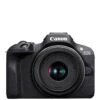 Canon® Canon EOS R100 APS-C Mirrorless Camera Inc RF-S 18-45mm Lens - Black