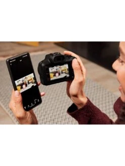 Canon® Canon EOS R100 APS-C Mirrorless Camera Inc RF-S 18-45mm Lens - Black -NARA Computer Shop VNEN7 SQ7 0000000004 BLACK SLd3