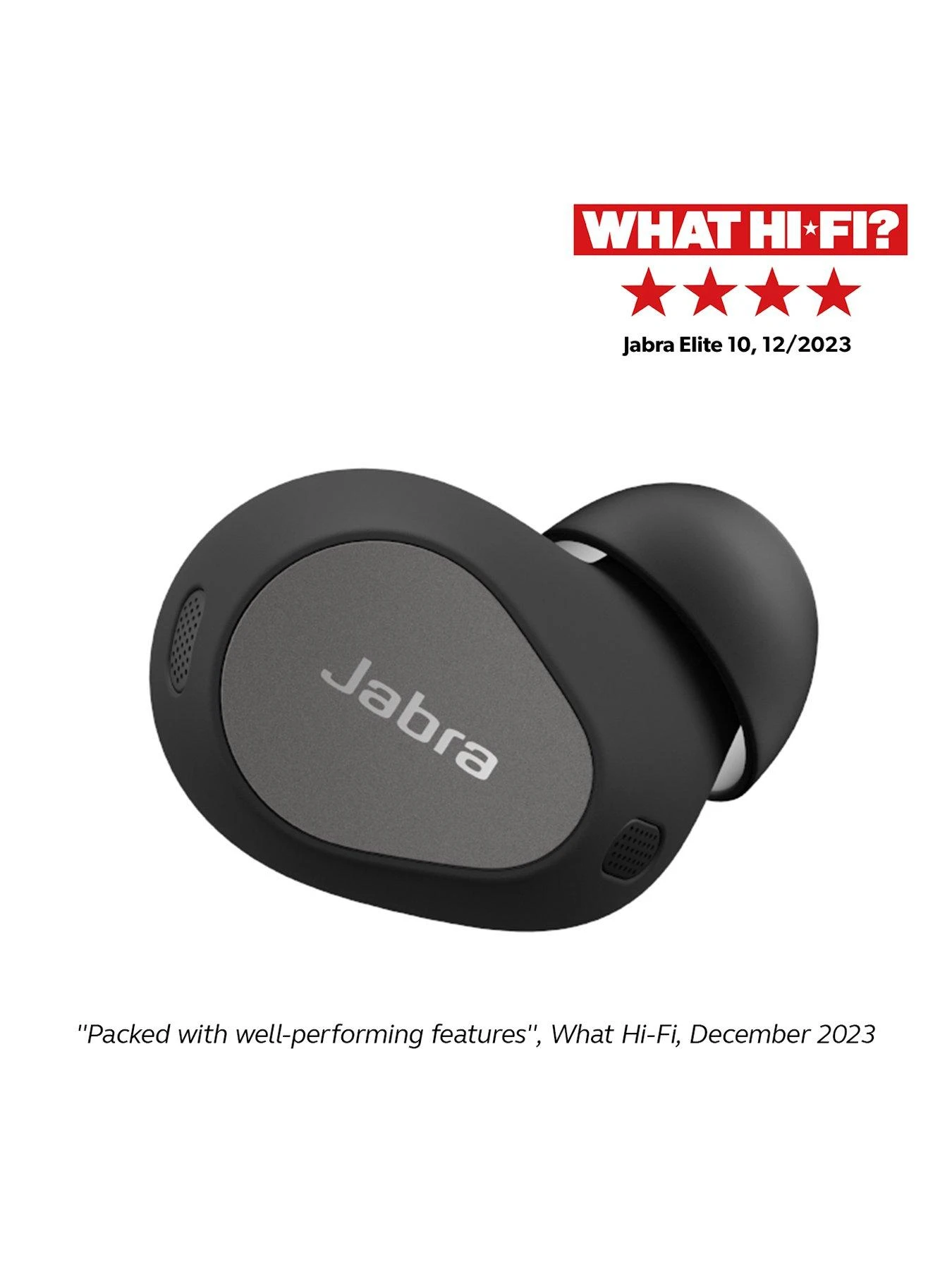 Jabra Elite 10 Earbuds - Titanium Black 6 Jabra Elite 10 Earbuds - Titanium Black - Image 4