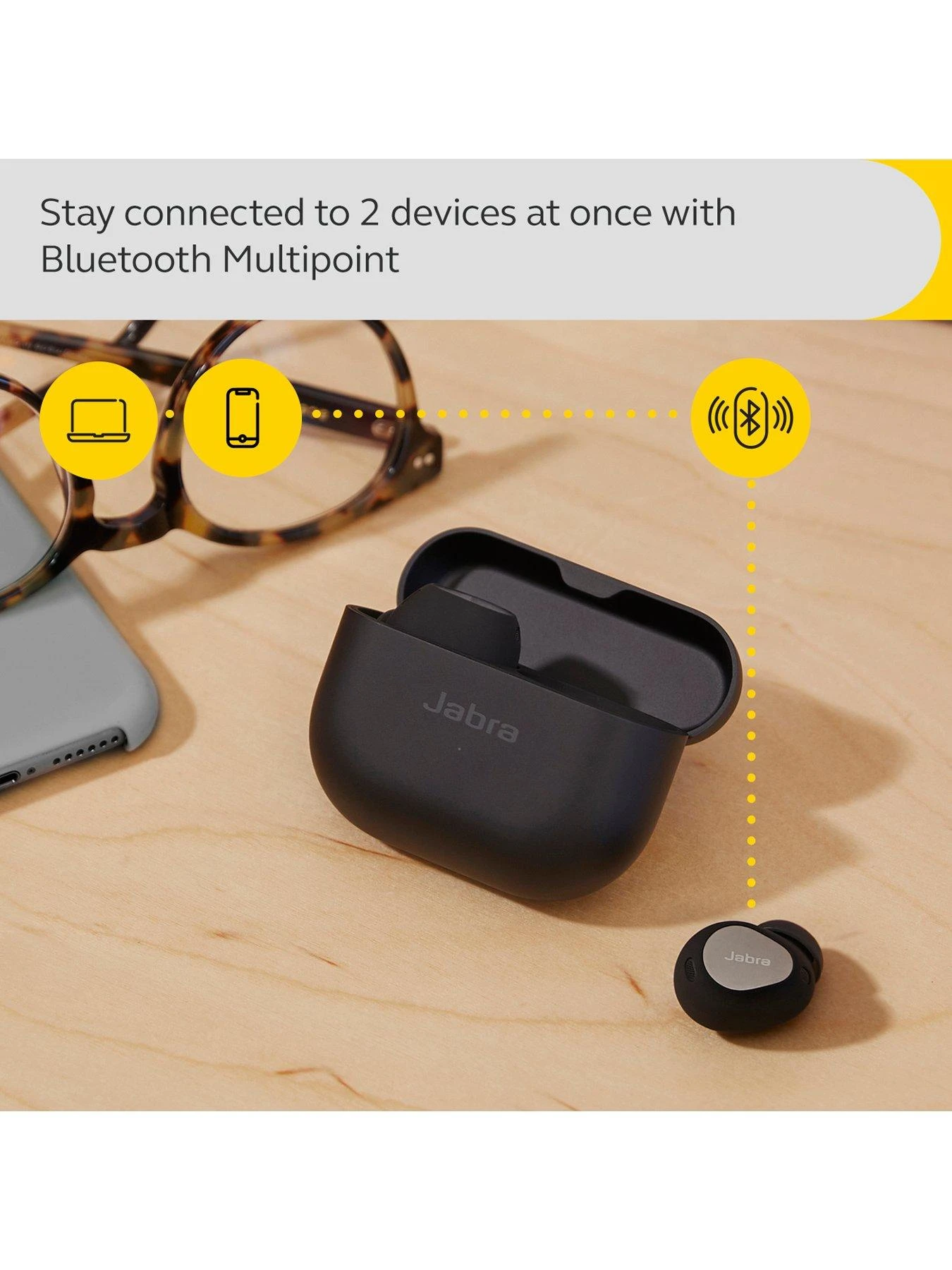 Jabra Elite 10 Earbuds - Titanium Black 8 Jabra Elite 10 Earbuds - Titanium Black - Image 6