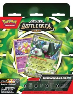 Pokemon TCG: Deluxe Battle Decks - Quaquaval Ex/Meowscarada Ex -NARA Computer Shop VNIYM SQ3 0000000099 N A SLd