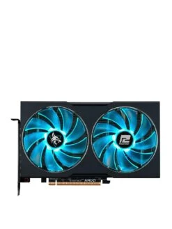 PowerColor RX 7600 Hellhound Graphics Card -NARA Computer Shop VNM1S SQ2 0000000004 BLACK SLb