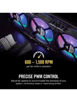 CORSAIR LL120 120mm RGB PWM 3 Fan Pack W/LNP -NARA Computer Shop VNNYO SQ5 0000000004 BLACK SLd1