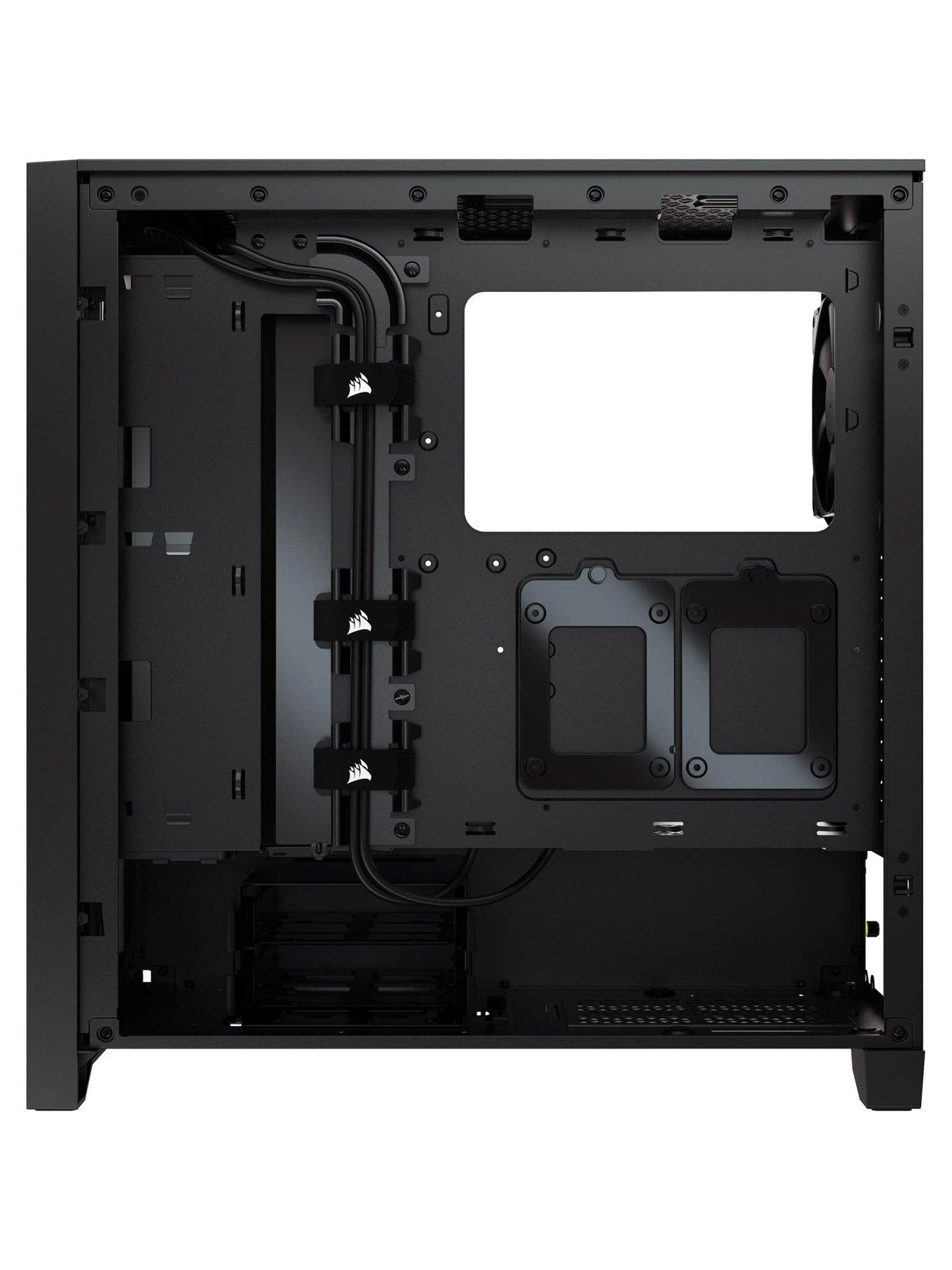 CORSAIR 4000D Airflow Tempered Glass Mid-Tower, Black 8 CORSAIR 4000D Airflow Tempered Glass Mid-Tower, Black - Image 6