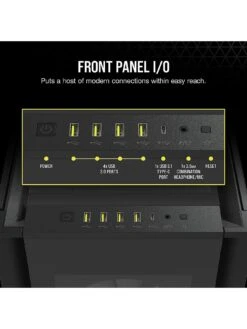 CORSAIR ICUE 7000X RGB Tempered Glass Full Tower Smart Case, Black -NARA Computer Shop VNNYQ SQ6 0000000004 BLACK SLd2