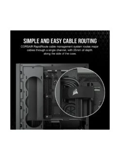 CORSAIR 5000D AIRFLOW Tempered Glass Mid-Tower, Black -NARA Computer Shop VNNYW SQ5 0000000004 BLACK SLd1