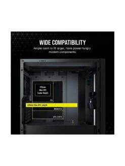 CORSAIR 5000D AIRFLOW Tempered Glass Mid-Tower, Black -NARA Computer Shop VNNYW SQ6 0000000004 BLACK SLd2