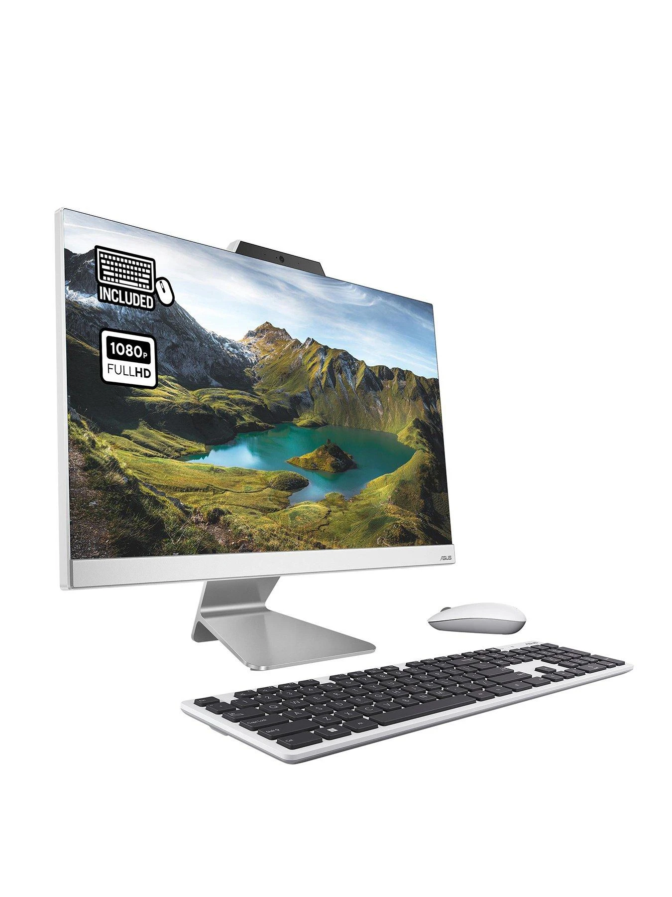 Asus A3402 All-in-One Desktop PC - 24in FHD, Intel Pentium, 8GB RAM, 256GB SSD - Silver 3 Asus A3402 All-in-One Desktop PC - 24in FHD, Intel Pentium, 8GB RAM, 256GB SSD - Silver