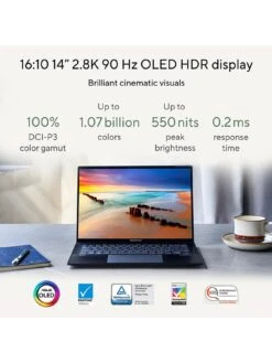 Asus Zenbook 14 OLED Laptop - 14in 2.8K Touchscreen, Intel Core I5, 16GB RAM, 512GB SSD, UX3402VA-KN114W - Blue 14 Asus Zenbook 14 OLED Laptop - 14in 2.8K Touchscreen, Intel Core I5, 16GB RAM, 512GB SSD, UX3402VA-KN114W - Blue -NARA Computer Shop VNNZO SQ6 0000000020 BLUE SLd2
