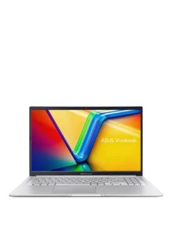 Asus Vivobook 15 M1502YA-BQ165W Laptop - 15.6in FHD, AMD Ryzen 7, 8GB RAM, 512GB SSD, with Optional Microsoft 365 Family (1 Year) - Silver